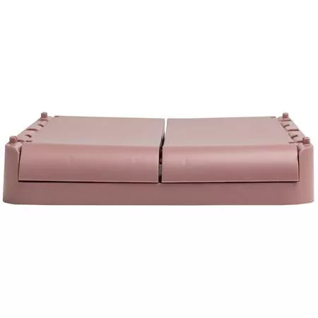 Tárolódoboz, A5+, összecsukható, EXACOMPTA "Skandi", rózsaszín