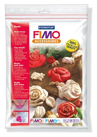 Öntőforma, FIMO, rózsák