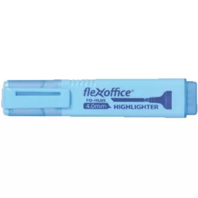 Szövegkiemelő, 1-4 mm, FLEXOFFICE "HL05", kék
