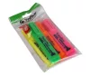 Szövegkiemelő készlet, 1-4 mm, FLEXOFFICE "HL05", 4 különböző szín