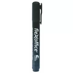   Alkoholos marker, 1,5 mm, kúpos, FLEXOFFICE "PM03", fekete