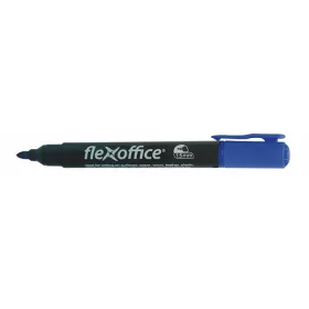   Alkoholos marker, 1,5 mm, kúpos, FLEXOFFICE "PM03", kék