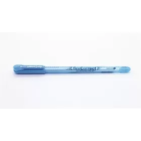   Zseléstoll, 0,25 mm, kupakos, törölhető, FLEXOFFICE "FlexCorrect", kék