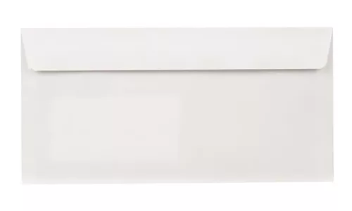 Boríték, LA4, szilikonos, bal ablakos, VICTORIA PAPER