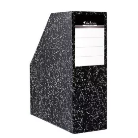   Iratpapucs, karton, 90 mm, VICTORIA OFFICE, "Márvány"