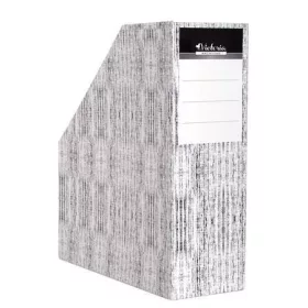  Iratpapucs, karton, 90 mm, VICTORIA OFFICE, "Textil"