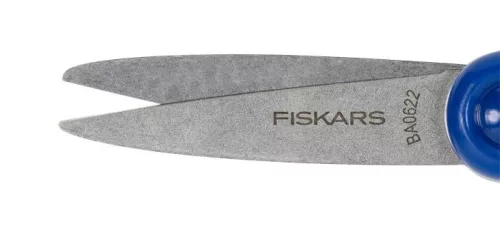 Olló, iskolai, 15 cm, FISKARS, kék