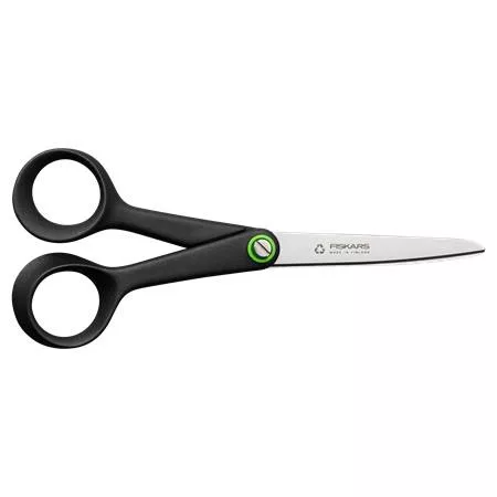 Olló, általános, 17 cm, FISKARS "Functional Form Renew", fekete