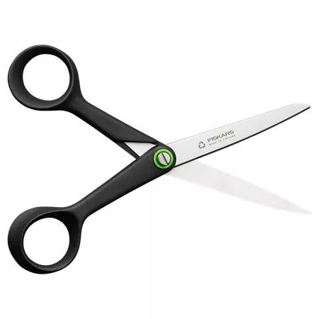 Olló, általános, 17 cm, FISKARS "Functional Form Renew", fekete