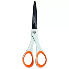   Olló, általános, tapadásmentes, 17 cm, FISKARS "Non-Stick", fehér
