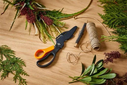 Olló, multifunkciós, 23 cm, FISKARS "Cuts and More"