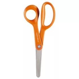   Olló, iskolai, 13 cm, FISKARS "First", narancssárga