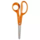 Olló, iskolai, 13 cm, FISKARS "First", narancssárga