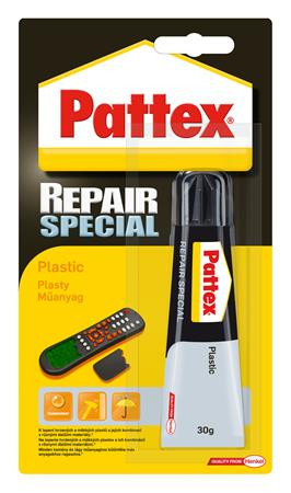 Ragasztó, speciális, 30 g, HENKEL "Pattex Repair Special Műanyag"