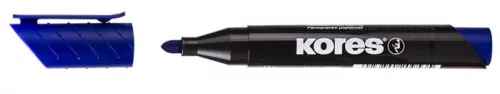 Alkoholos marker, 3-5 mm, kúpos, KORES "K-Marker XP1", kék