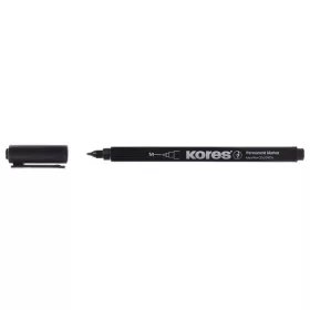 Alkoholos marker, CD/DVD, 1 mm, KORES, fekete