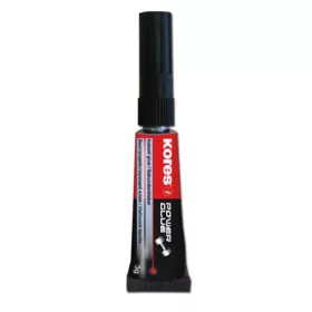 Pillanatragasztó, 3 g, KORES "Power Glue"