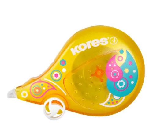 Hibajavító roller, 4,2 mm x 8 m, KORES "Fantasy Scooter, Paisley", vegyes színek