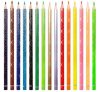 Színes ceruza készlet, háromszögletű, KORES "Kolores Style", 15 különböző szín