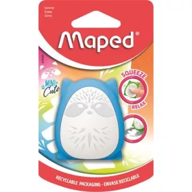   Stresszoldó radír, MAPED "Mini Cute", vegyes színek