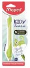 Írástanuló rollertoll, 0,7 mm, radírozható, MAPED "KIDY Learn MAGIC", kaméleon, zöld