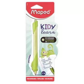   Írástanuló rollertoll, 0,7 mm, radírozható, MAPED "KIDY Learn MAGIC", kaméleon, zöld