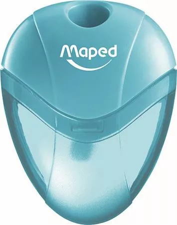 Hegyező, egylyukú, tartályos, MAPED "I-Gloo", vegyes színek