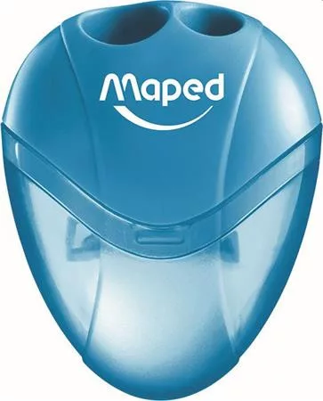 Hegyező, kétlyukú, tartályos, MAPED "I-Gloo", vegyes színek