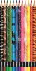 Színes ceruza készlet, háromszögletű, MAPED "Color'Peps Animal", 12 különböző szín