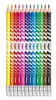 Színes ceruza készlet, háromszögletű, radírozható, MAPED "Color'Peps Oops", 12 különböző szín