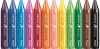 Zsírkréta, vastag, MAPED "Color'Peps MAXI Wax", 12 különböző szín