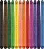 Színes ceruza készlet, háromszögletű, MAPED "Color'Peps INFINITY", 12 különböző szín