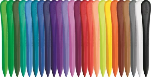 Zsírkréta, MAPED "Color'Peps" PlastiClean, 24 különböző szín