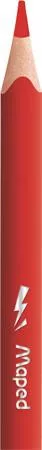 Színes ceruza készlet, háromszögletű, MAPED "Mini Color'Peps Strong", 12 különböző szín