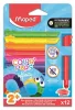 Színes ceruza készlet, háromszögletű, MAPED „Color'Peps Infinity Kidy”, 12 különböző szín