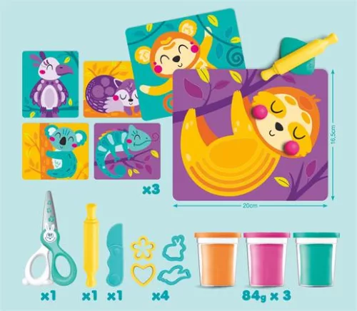 Modellező gyurmakészlet, MAPED CREATIV "Early Age My First Modeling Kit"