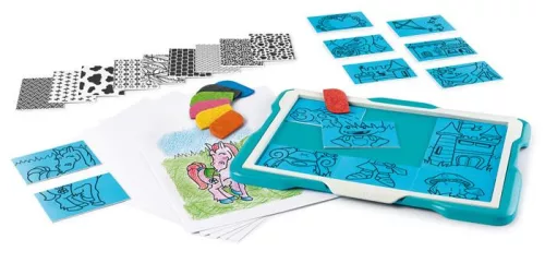 Rajztábla, kastélyok, MAPED CREATIV „Textur' Art”