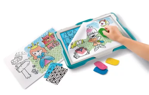 Rajztábla, kastélyok, MAPED CREATIV „Textur' Art”