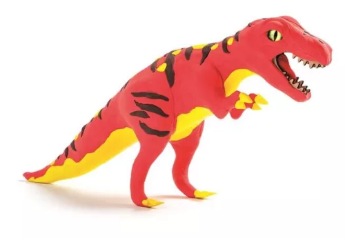 Dínó készítő modellező gyurmakészlet, T-Rex, MAPED CREATIV "Dinos factory"