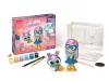 Gipszkiöntő készlet formákkal és festékkel, MAPED CREATIV "Plaster Friends Girly"