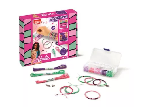 Karkötő készítő készlet, MAPED CREATIV "Barbie Imagin'Style"