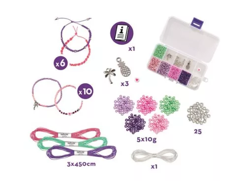 Karkötő készítő készlet, MAPED CREATIV "Barbie Imagin'Style"