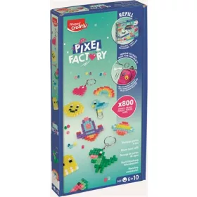   Pixel-gyár gyöngy készlet, utántöltő, MAPED CREATIV "Pixel Factory"