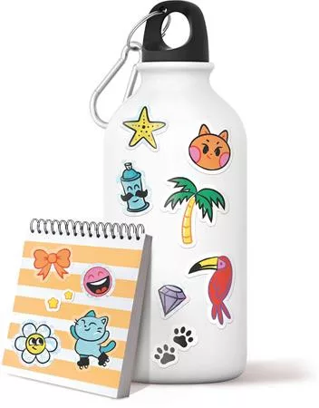 Tetoválás- és matricakészítő készlet utántöltő, MAPED CREATIV "Tattoos & Stickers"