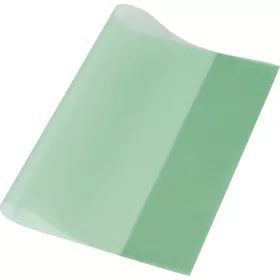   Füzet- és könyvborító, A5, PP, 80 mikron, narancsos felület, PANTA PLAST, zöld