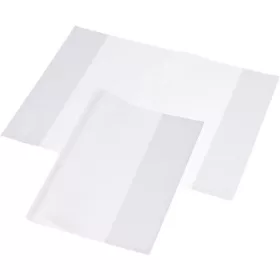   Füzet- és könyvborító, A4, PP, 90 mikron, fényes felület, PANTA PLAST, víztiszta