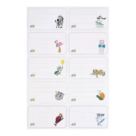 Füzetcímke, 40 db, COOL BY VICTORIA