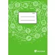 Füzet, tűzött, A4, sima, 32 lap, VICTORIA PAPER Circle "80-32"