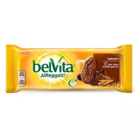 Keksz, 50 g, GYŐRI "Belvita Jó reggelt", kakaós