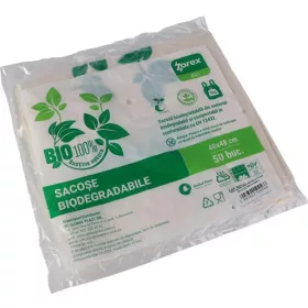   Ingvállas tasak, közepes, BIO, lebomló, 26x48+2x7 cm, 50 db, "Party"